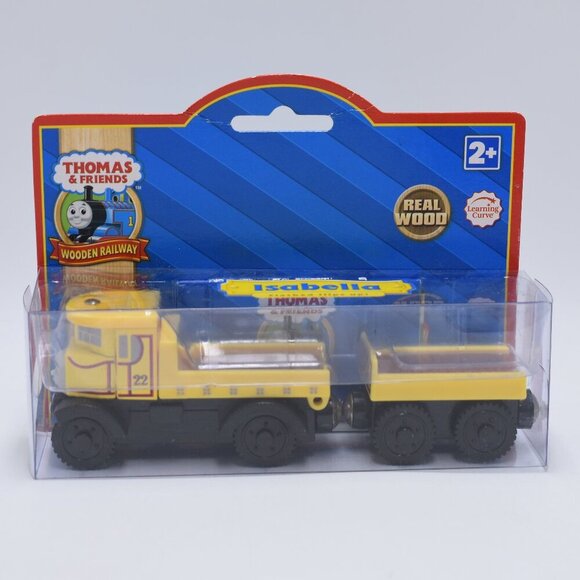 Isabella & Isabella's Trailer w/ Collectors Card Learning Curve Thomas & Friends - Picture 1 of 10